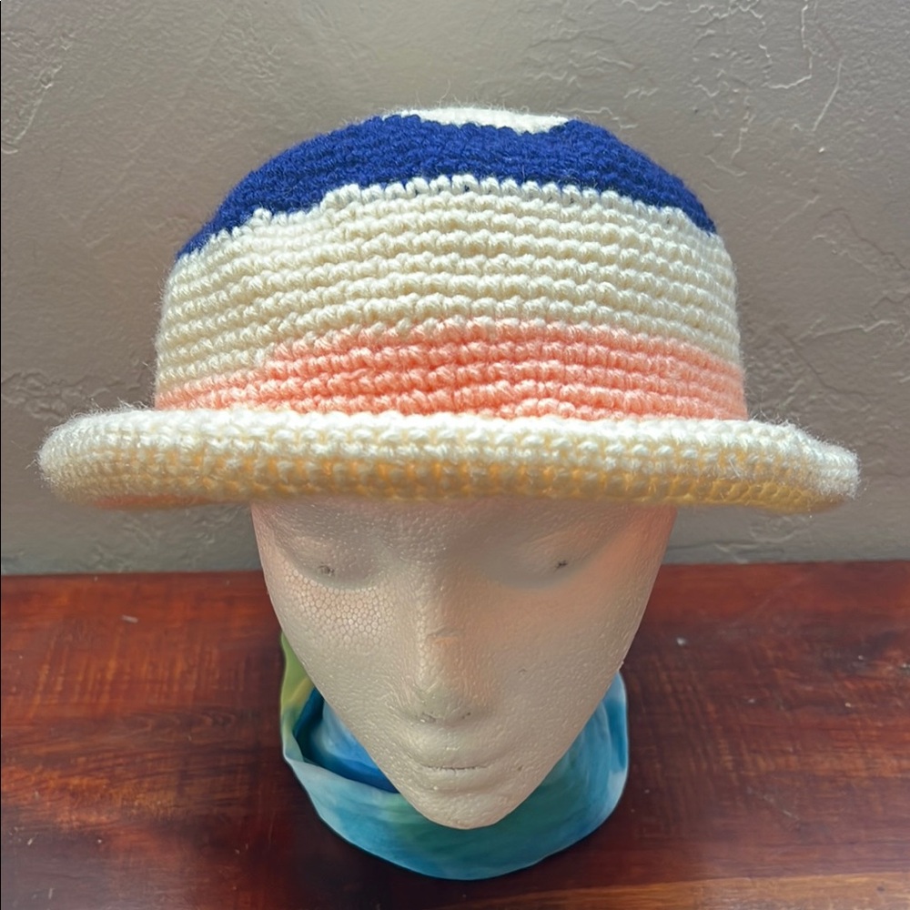 Colorful Crochet Bucket Hat